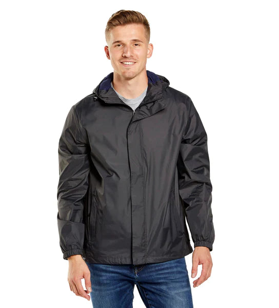 Grey Pack It Pocket Rain Jacket 2BY2 MISSION GEAR