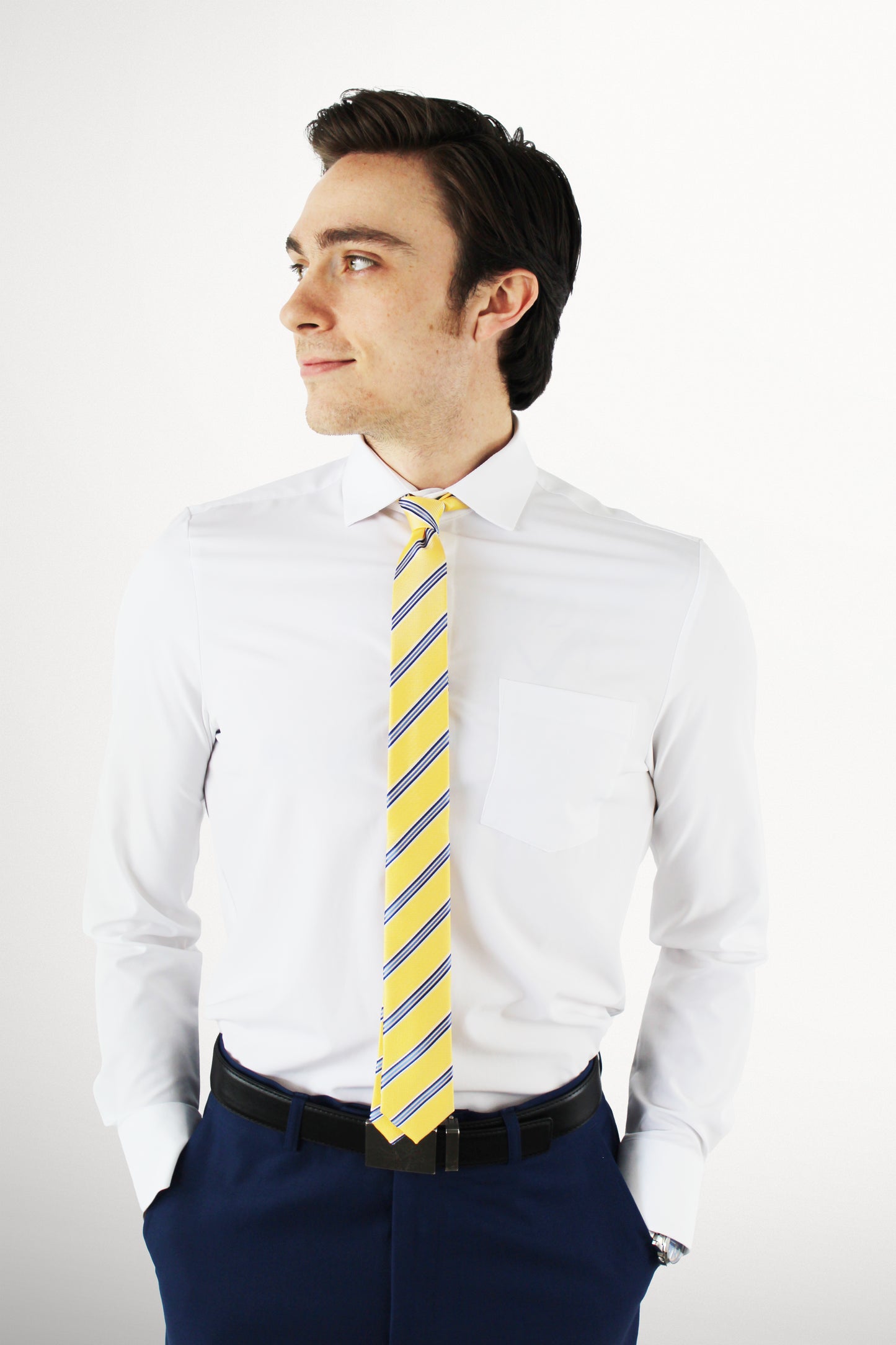 2BY2 Non-Iron Stretch Cotton Short Sleeve Shirt