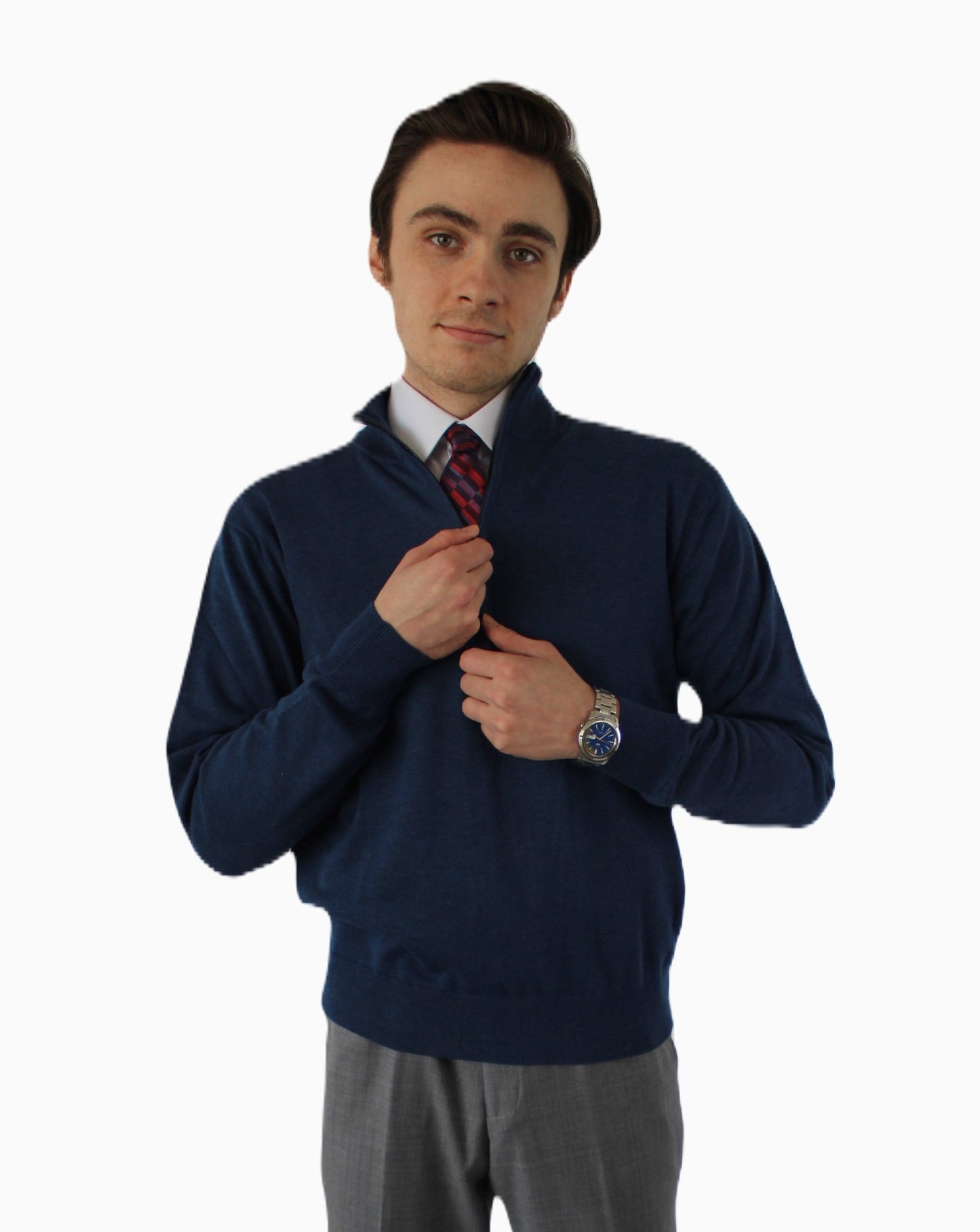 Cobalt 2BY2 1/4 Zip Sweater