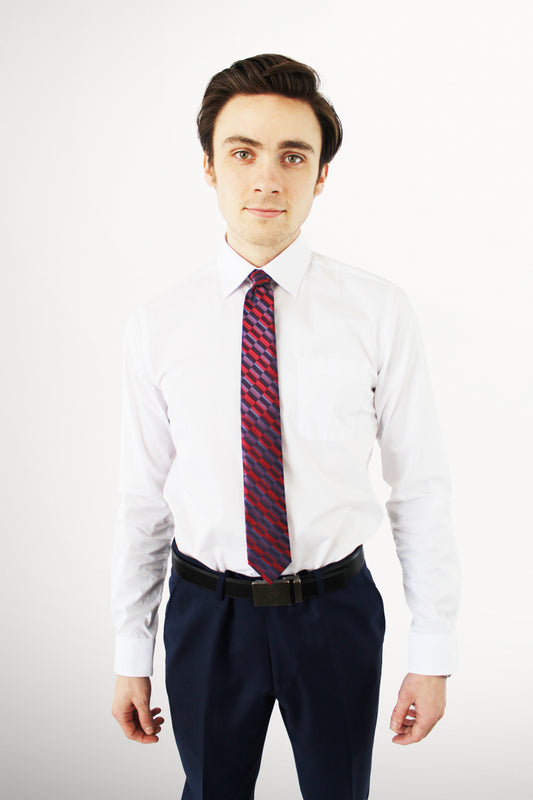 2BY2 Non-Iron Stretch Cotton Long Sleeve Shirt