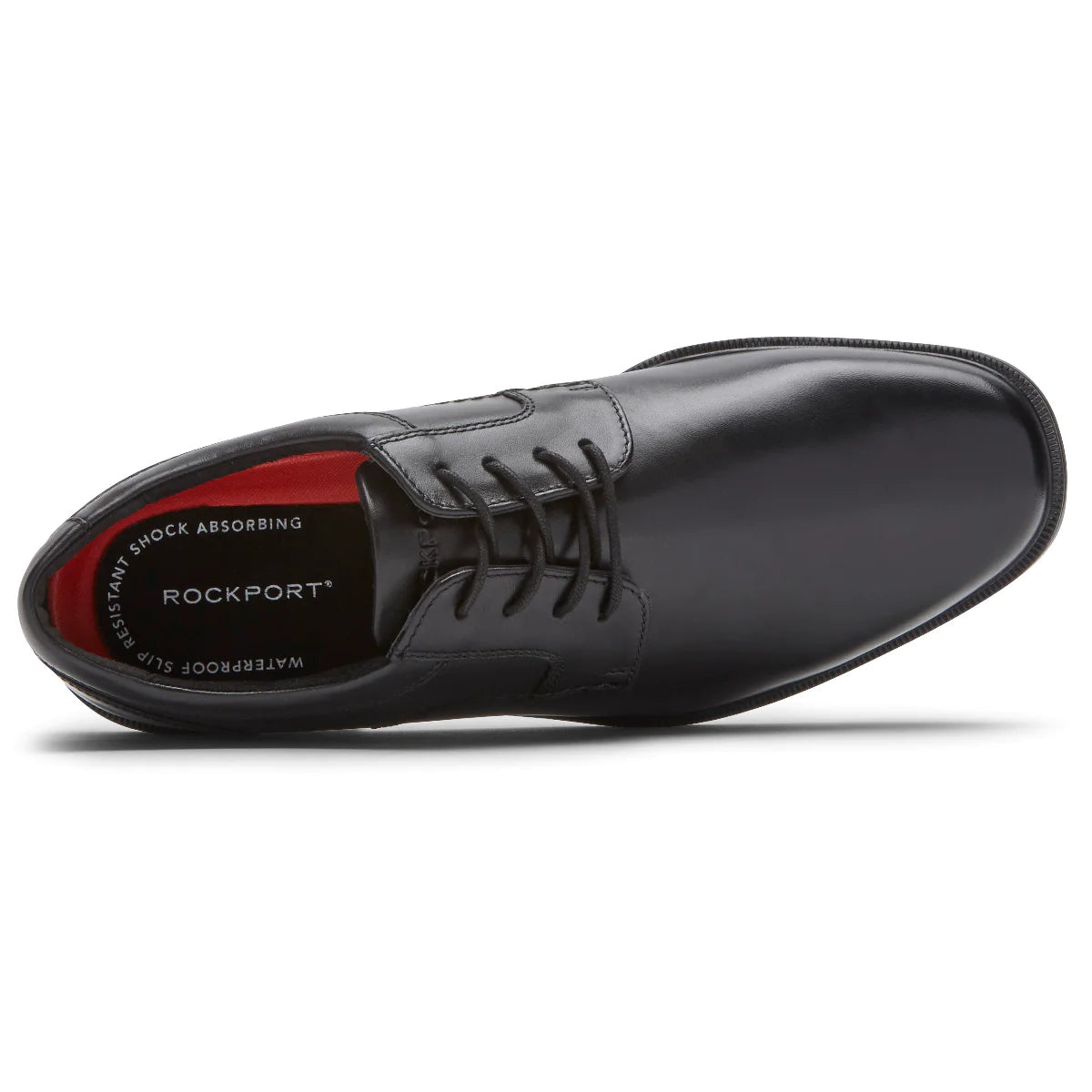 Rockport Black Plain Toe