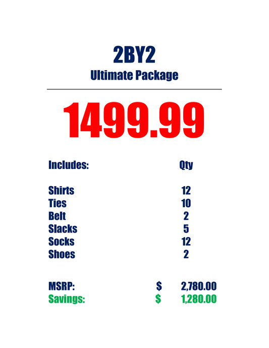 Ultimate Package $1,499.99