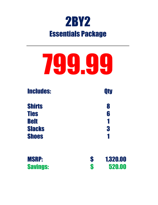 Essentials Package $799.99
