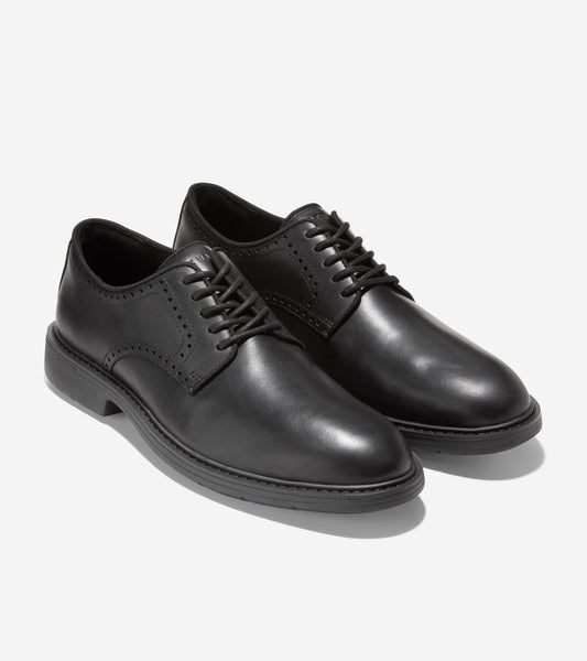 2BY2 Modern Black Plain Toe