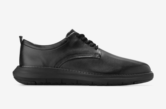 2BY2 Modern Black Plain Toe